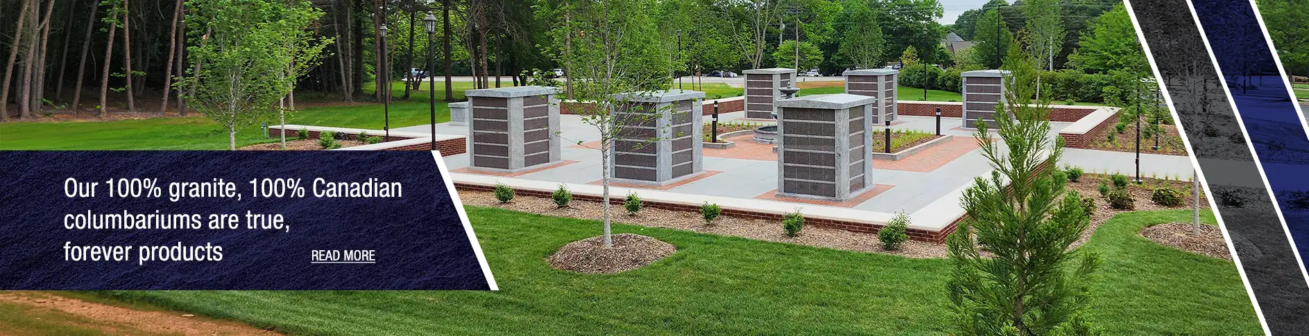 100 percent Canadian Granite Columbariums