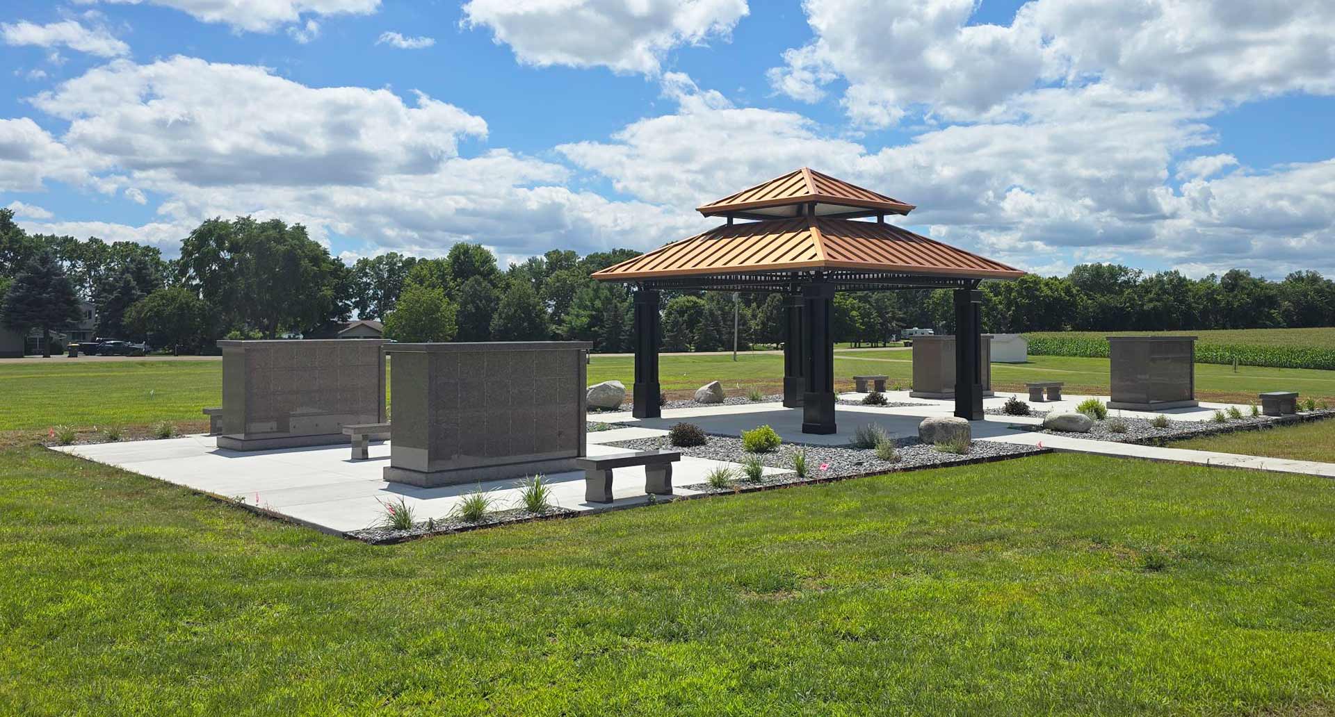 Minnesota Custom Granite Columbarium